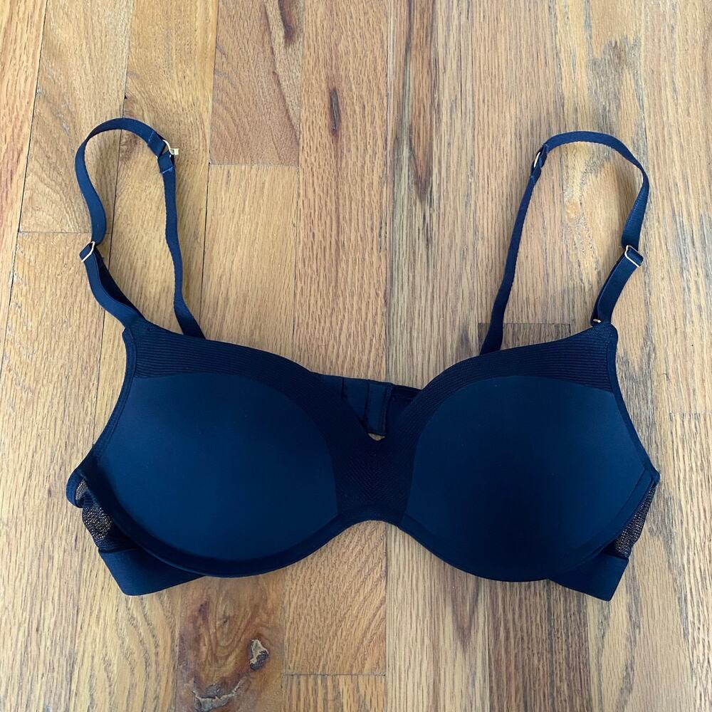 Lively Women's No Wire All Day Push Up Trio Bra Size 34B $135
